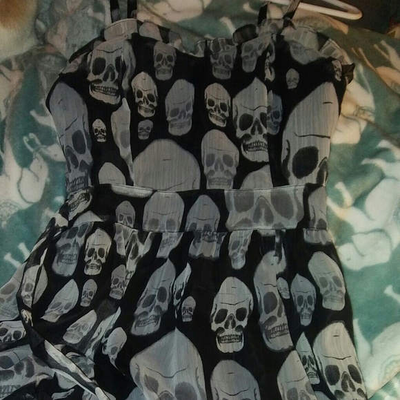 Tripp nyc Dresses & Skirts - Skull dress